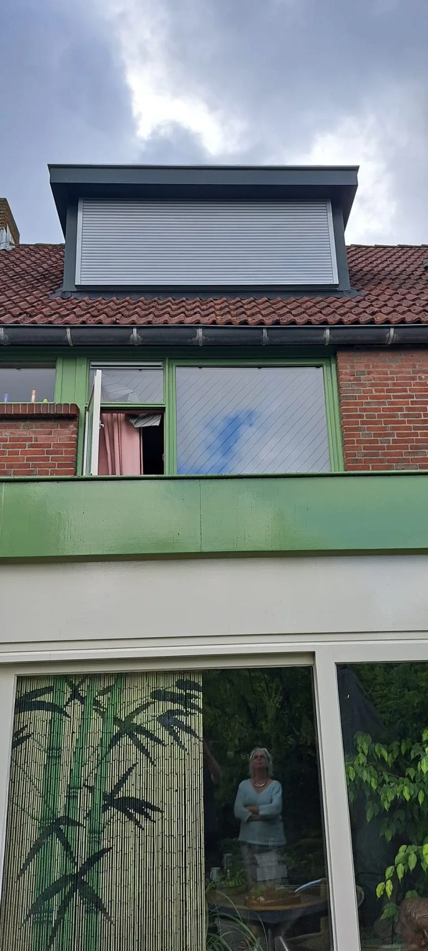 Kunststof dakkapel rolluik
